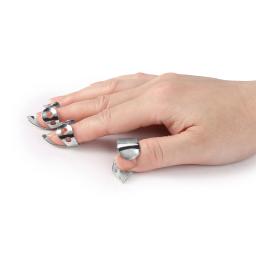 Música Guitar Slide Tone Bar Set, Aço inoxidável, 3 Metal Finger Picks, Saco de armazenamento, Acessórios de guitarra - Image 3