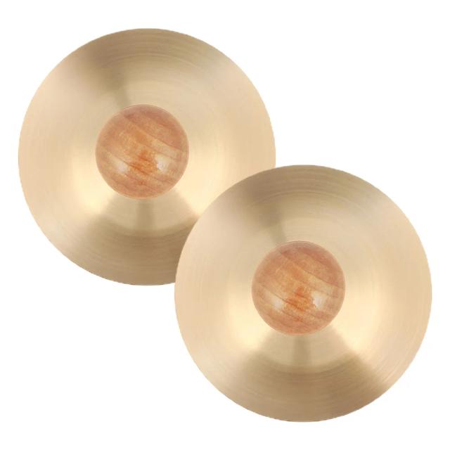 Percussão de Dedos Infantil: Mini Instrumentos de Cobre e Madeira para Crianças - Conjunto com 2 Peças