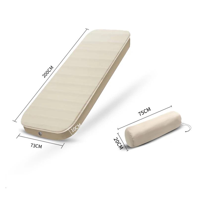 Portátil Folding Camping Sleeping Bed Mat, Colchão de ar auto-inflável macio confortável, Glamping Outdoor Travel Seat Pad - Image 1