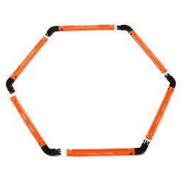 Anel de Treinamento Físico Portátil para Crianças e Adultos, Círculo de Agilidade, Equipamento de Treinamento, Espessado, PP, Destacável, Interior, Exterior, Futebol - Image 3