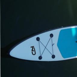 Dobrável e Inflável Pé Paddle Board, Novo Paddle Board, Still Water Board, Double-Layer - Image 4