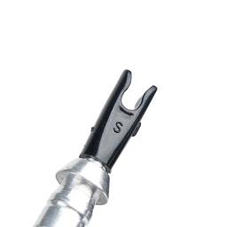 24 peças nocks de pino de flecha tamanho L com pino de alumínio para eixo de flecha de carbono de 6,2 mm acessórios de tiro com arco DIY - Image 6