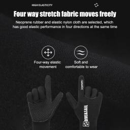 3mm 5mm neoprene luvas de mergulho manter quente para snorkeling remar surf caiaque canoagem caça submarina esqui esportes aquáticos - Image 4