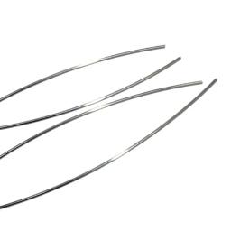 304 aço inoxidável mola fio único Strand amarração fios de metal DIY artesanato para jóias fazendo diâmetro 0.4 ~ 2.0mm - Image 2