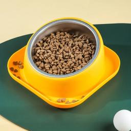 Tigela de comida para animais antiderrapante, alimentador antiderrapante com 15 graus de inclinação, guarda de segurança, pescoço, para cães, gatos, filhote de cachorro, gatinho - Image 3