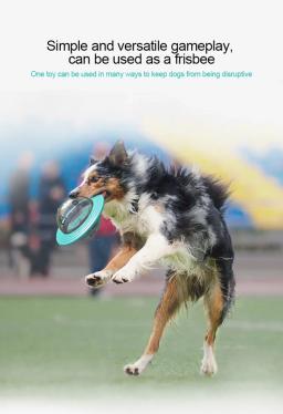 Alimentador Interativo de Alimentos para Animais De Estimação, Brinquedos Engraçados, Acessórios para Animais De Escapamento, Ufo Cães - Image 2