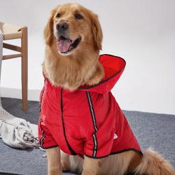 Impermeáveis com capuz adequados para cães de tamanho médio e grande, medir o tamanho antes de fazer um pedido - Image 3