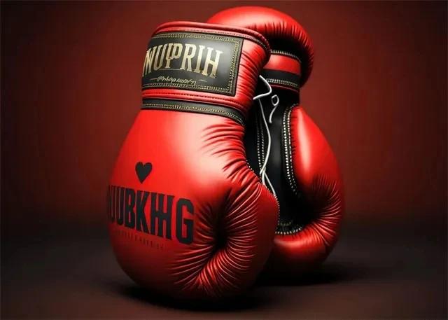 Pôster Estético de Luvas de Boxe Vintage para Decoração de Quarto Masculino e Espaços de Ginásio