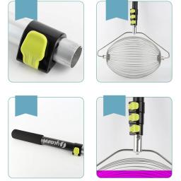 Selecionador de bolas de tênis com cesta, Quadro portátil de bolas de rolo, 35 bolas de capacidade, - Image 5