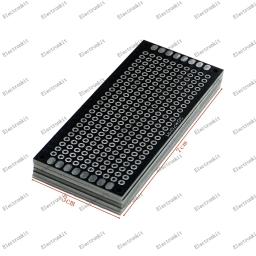 20 pçs/lote PCB Protótipo Placa de Circuito Protoboard Universal Stripboard Prototipagem Veroboard 2X8 3X7 4X6 5X7 5 Pcs Cada Mix Preto - Image 6