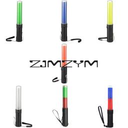 Varinha De Luz De Sinal De Aviso De Tráfego, Lâmpada De Advertência LED, Concert Light Stick, Clip Lateral Design, 3 Modos Piscando, 26cm - Image 5