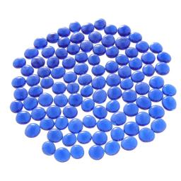 Mármores de vidro premium para aquário, aquário sólido, seixos, enchimento do vaso, grânulos de cristal, mesa scatter, azul escuro, 100pcs - Image 3