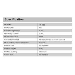 Heltec-LCD Equalizador de Bateria, Balanço de Tensão, Bateria Chumbo Ácido, Série Paralela Conectada, 24 V, 36 V, 48V, 96V, 12V - Image 3