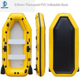 Novo canoagem espessada de 0.9mm com deck de ar, resistente ao desgaste e anticolisão, barco de pesca inflável em pvc, ferramentas para esportes aquáticos - Image 1