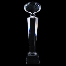 Troféu De Cristal Personalizado, Copa De Cristal, Top Diamond Design para Winner Prize Award, 29cm - Image 2