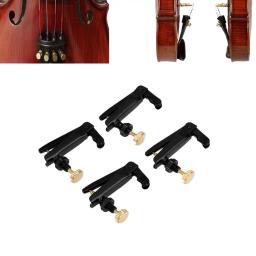 Chapada ferro violino corda, 4/4, 4/4, afinador de instrumento profissional, acessórios para instrumentos musicais, 4pcs - Image 1