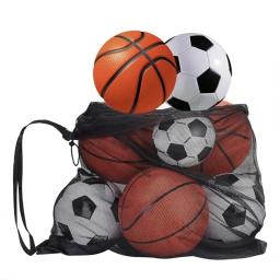 Saco de bola esportiva com cordão saco de malha de futebol mochila de basquete futebol vôlei bola sacos de armazenamento saco de equipamentos de natação - Image 3