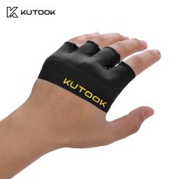 Kutook luvas de fitness masculinas e femininas com quatro dedos, respirável, antiderrapante, absorção de choque, yoga, haltere, ciclismo, luvas esportivas - Image 5
