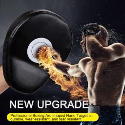 Luvas De Boxe Curvas Com Foco, Equipamento De Treinamento De Artes Marciais, Acessórios De Boxe, Almofadas De Kickboxing, Entretenimento Esportivo - Image 4