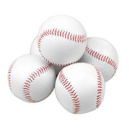 Hard and Soft Softball Baseball, Hardball Bolas De Treinamento, Handmade Baseball, Outdoor Practice, Team Game, 9 Polegadas, 12 PCs - Image 1