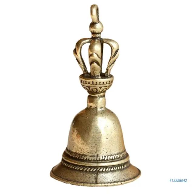 Punho de Bronze Alto para Sino Grande - Ideal para Casamentos e Jogos em Sala de Aula
