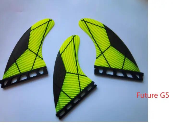 Surf Fins Thrusters Set, Acessórios Surf, Tri Set para Prancha - Image 1