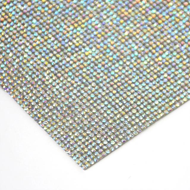 Fita Auto-Adesiva de Cristal Strass para Decoração de Artesanato e Personalização de Telefones e Carros