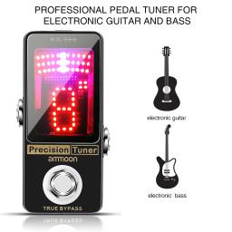 Precisão Chromatic Guitar Pedal, Display LED, True Bypass, Guitar Effect, Pedal Acessórios, Bass Pedais - Image 5