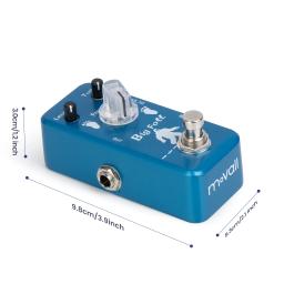 Movall-MP-303 Big Fuzz Pedal de Efeito de Guitarra, Fuzz Mini Pedal Clássico, True Bypass, Peças e Acessórios de Guitarra Elétrica - Image 5