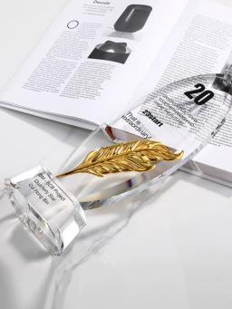 Troféu Criativo Personalizado, Troféu De Cristal De Alto Grau, Prêmio De Equipe De Empresa, Pin Da Coroa, Novo, Personalizado - Image 4