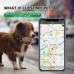 Rastreador GPS para animais de estimação, Dispositivo de rastreamento em tempo real, Compatível com Bluetooth, Localizador impermeável inteligente, preciso, Novo - Image 3