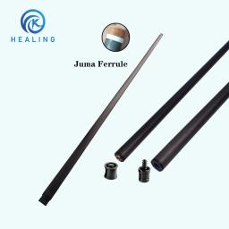 Eixo para bilhar com espuma de fibra de carbono Ponta de porco Juma Virola Black Technology Shaft of Pool Cue Front Part for Billiard - Image 1