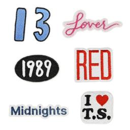 Patches bordados populares, Costurar ou Ferro Em Applique Repair Patch, Artesanato de DIY, Roupas, Mochila, Chapéu, Coleção, Presentes Merch, 7Pcs - Image 2