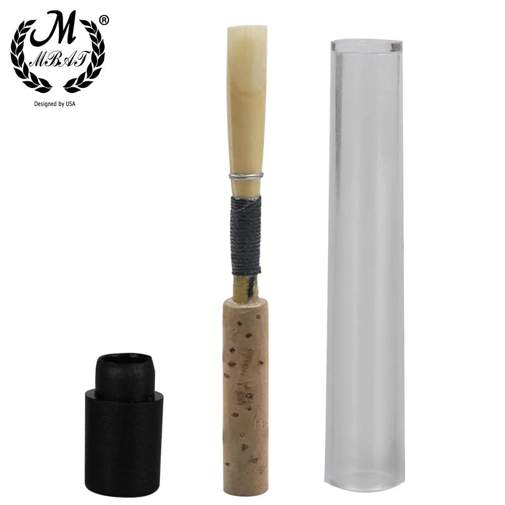 M MBAT-Natural Reed vento instrumento parte, construído à mão com cortiça vermelha, médio, macio, artesanal, de alta qualidade, grau superior - Image 1