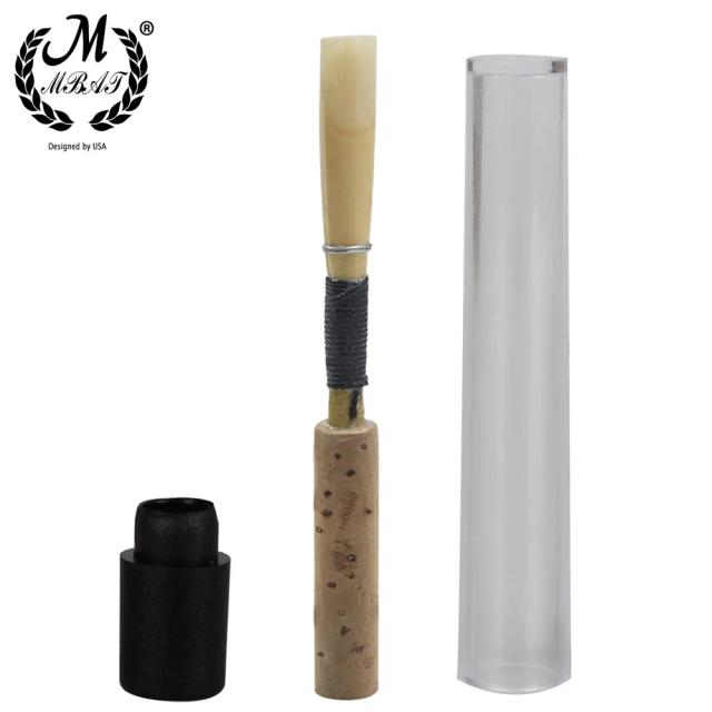 MBAT-Natural Reed: Instrumento Musical Artesanal de Cortiça Vermelha, Médio e Macio de Alta Qualidade