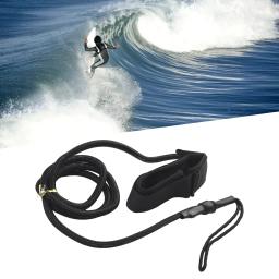 Durável nova corda prancha de surf trela adheres firmemente preto profissional surf trela prancha paddle trela tpu - Image 4