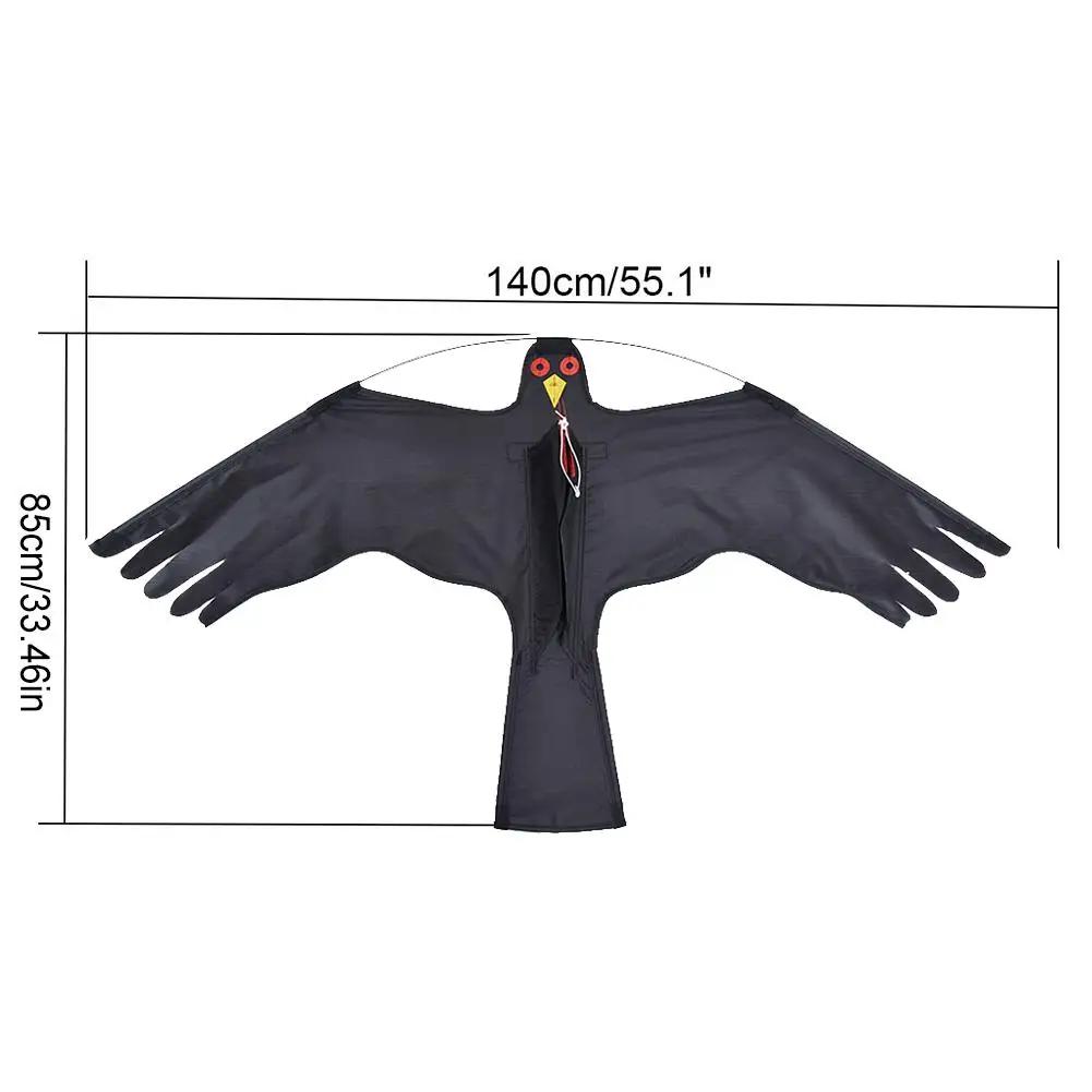 Emulação Flying Hawk Kite, Scarer Drive, Repelente para Garden Scarecrow, Mantenha os pássaros longe, sem pólo - Image 1