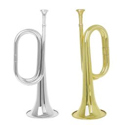 M MBAT-Brass Marching Bugle trompete com bocal, apto para escola banda, cavalaria, militar, orquestra, instrumento musical - Image 1