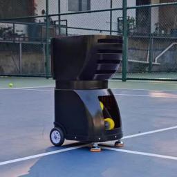 Máquina de servir tênis Máquina de lançamento de tênis Prática de programação personalizada inteligente Controle de aplicativo móvel - Image 3