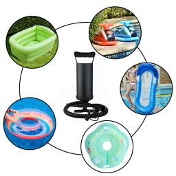Compressor manual da bomba de ar da mão rápida para o colchão inflável anel de natação piscina brinquedo mão-pull inflator de enchimento de ar rápido ventilador - Image 4