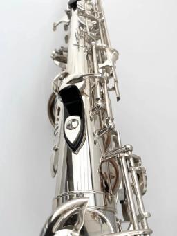 Prata Saxofone Alto Profissional, E-Flat, One-to-One Estrutura, artesanato japonês, Jazz Instrumento, sax alto, alta qualidade, 62 - Image 3