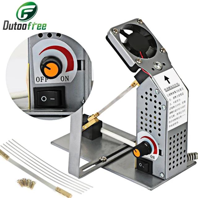 Máquina de Corte Térmico Elétrica com Ajuste de Temperatura para Nylon e Cetim - Fita de Aquecimento 220V