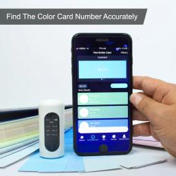 Colorímetro portátil para diferença de cor, Medição Têxtil Tinta Plástica e Embalagem, Calibração Automática, 29 Parâmetros, 45/0 - Image 2