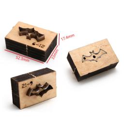 1 pçs perfurador de aço morrer couro brinco faca ferramenta molde corte para diy jóias artesanato padrão modelo - Image 6