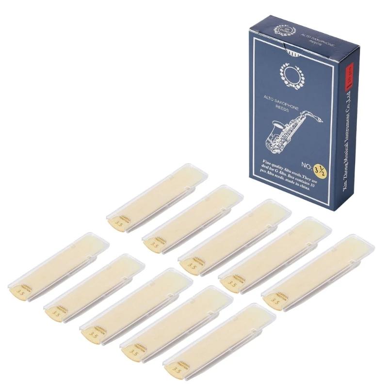 Palheta sax com força 1.0 1.5 2.0 2.5 3.5 para saxofone alto Eb 57QC com 10 peças - Image 1