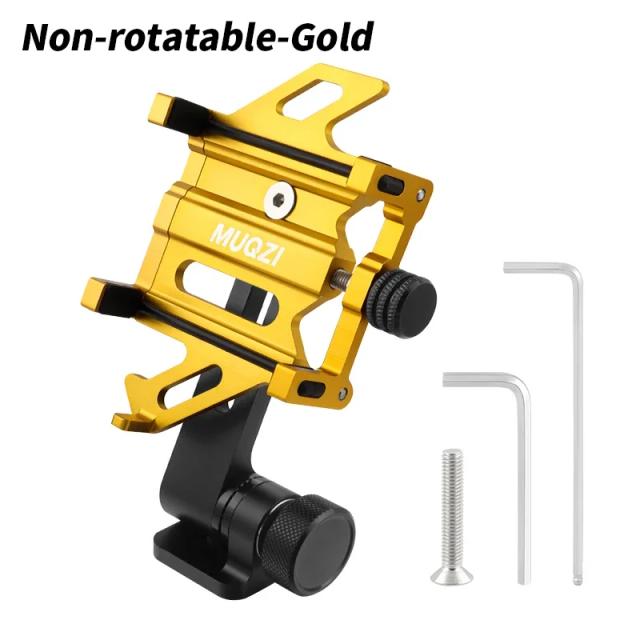 Suporte Universal para Bicicleta MUQZI com Montagem para Smartphone, Tampa Superior do Trunk e Rotação 360° para Telefone de 4.5 a 7.0 Polegadas