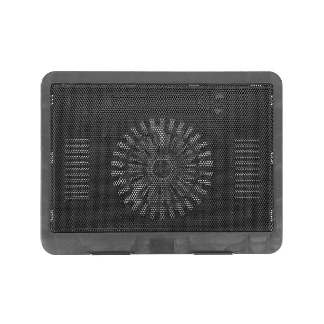 Cooling Pad Universal para Laptop com Ventilador Grande, Refrigeração Silenciosa e Base Ajustável para Notebooks de 14"