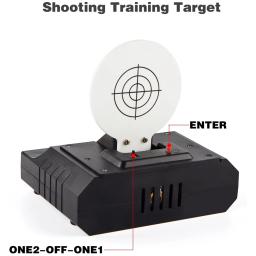 Alvo de treinamento a laser com música e luz, Laser Splatter, Alvo instrutor para tiro reativo - Image 2