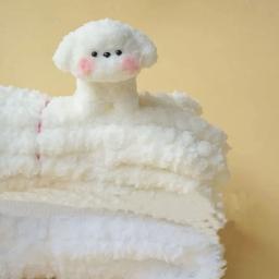 DIY Coral Velvet Chenille Sticks, Pipe Cleaner, Making Cute Dog, Puppy, Cat, Brinquedo Infantil Criativo, Moda, Hastes, 15mm x 1mm Folha - Image 3