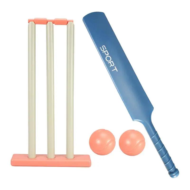 Multifuncional Kids Cricket Set, Jogando ao ar livre Bat Stump, Pai Filho Interativo Jogo de Esportes para Quintal - Image 1